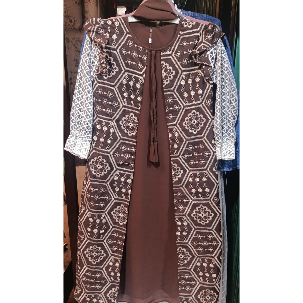 Gamis Wanita Model Alea Dress